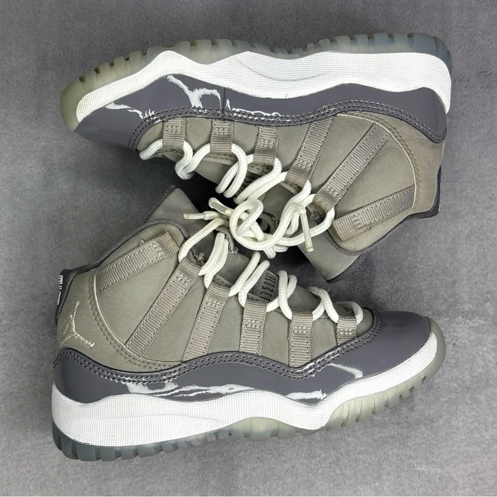 Nike Air Jordan 11 Retro Cool Grey Toddler 11C Sneakers 378039-005